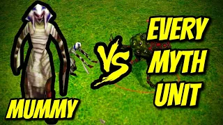 MUMMY vs EVERY MYTH UNIT | Age of Mythology