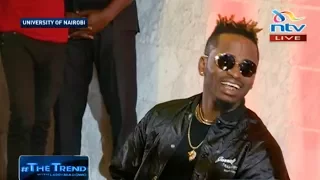 Diamond Platnumz alivyowaacha hoi wanachuo Nairobi kwenye THE TREND