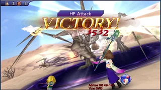 Level 50 Co-op dungeon first attempt | Dissidia Final Fantasy Opera Omnia (DFFOO)