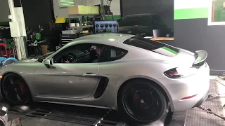 Porsche 718 GTS Jb4 vs APR Stage 1 Tune Dyno Test Comparison