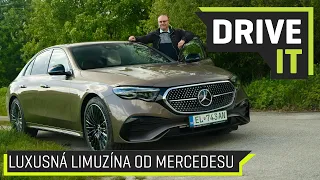 Mercedes E300de: luxusná limuzína s plnou IT výbavou