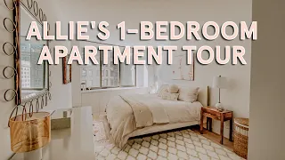 My Twin Sister's Empty & Fully Furnished NYC Apartment Tour: 1-Bed/1-Bath | Allie & Lucie Fink