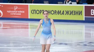 Ksenia Tsibinova - RusNats 2021 - SP / Ксения Цибинова - ЧР 2021 - КП - 25-12-2020