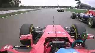 Alonso vs Vettel vs Raikkonen