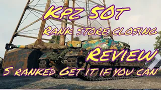 kpz 50t S Ranked Worth the bonds before rank store close