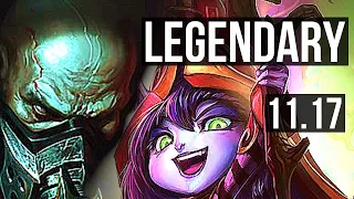 URGOT vs LULU (TOP) | 3.6M mastery, 11/1/3, 1700+ games, Legendary | KR Diamond | v11.17