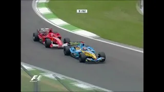 Schumacher v. Alonso in Imola 2005 (Part I) - San Marino GP 2005