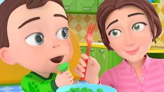 Yes Yes Vegetables Song ("No No" Song) | New Nursery Rhymes & Kids Songs