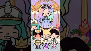 Choose which prince you like? || Toca life world #tocaboca #shorts