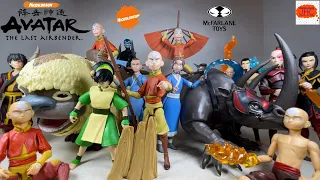 RANKED! All McFarlane Toys Avatar the Last Airbender Basic Action Figures Review Nickelodeon Netflix