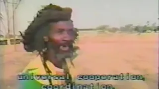 An Elder Rastafari explains the meaning of word Nyabinghi and that it must spread among all peoples.