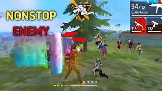 Nonstop Enemy Solo Vs Squad Full Gameplay Free Fire Max