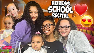 Day In The Life! Went To Heiress’s Recital + Family Lunch❤️👩🏽‍🎤