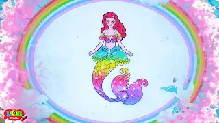 [🐾paper diy🐾] ISeason 2 Rapunzel & Ariel Mermaid, Vampire | Rapunzel Compilation 놀이 종이