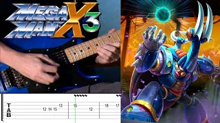 Mega Man X3 TAB: Gravity Beetle's Stage Guitar Cover