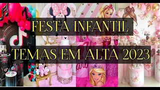 28-TEMAS QUE ESTARÃO SUPER EM ALTA 2023.FESTA MENINA #FESTAINFANTIL #FESTAMENINA