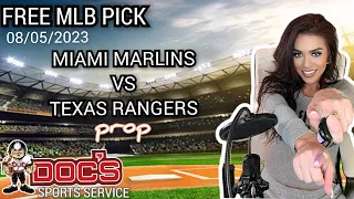 MLB Picks and Predictions - Miami Marlins vs Texas Rangers, 8/5/23 Best Bets, Odds & Betting Tips