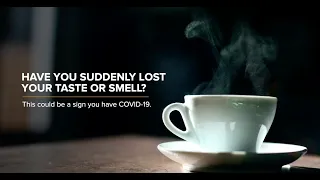 Sudden Loss of Taste or Smell