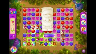 GardenScapes Level 2050 no boosters (16 moves)