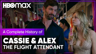 The Flight Attendant | The Complete History of Cassie & Alex | HBO Max