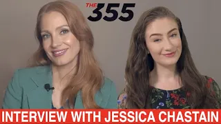 Jessica Chastain Fun Interview and Games | The 355