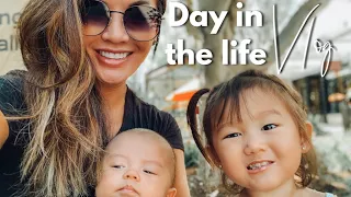 DAY IN THE LIFE VLOG | SAHM WITH 2 KIDS