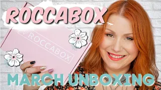 ROCCABOX MARCH BEAUTY SUBSCRIPTION UNBOXING + DISCOUNT CODES