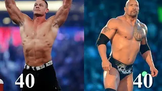 جون سينا والصخرة منذ الطفولة حتى اليوم John Cena and The Rock from childhood until today