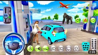 3D Driving Class - Classic Mini Refuel Car Station Driving - Android IOS Gameplay 3D Driving Game