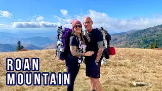 Backpacking in the Roan Highlands (TN) + Halloween at Mountain Harbour B&B