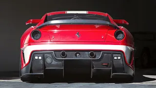 The 2009 Ferrari 599XX is Still the BEST Sounding "XX" | NASTIEST Downshifts EVER *MUST HEAR*