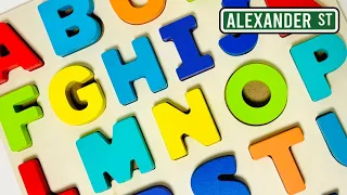 Learn Alphabet, Letters, Words | ABC Puzzle | Toddler, Preschoolers, Toy Learning Video | Teach ABCs