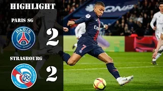 Paris SG vs Strasbourg | 2 - 2 | All Goals and Extended Highlights 07/04/2019