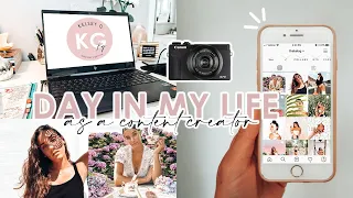 A DAY IN MY LIFE AS A FULL TIME CONTENT CREATOR | VLOG
