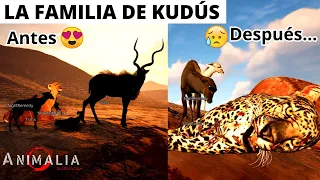 LA FAMILIA DE KUDÚS EN PELIGRO!! - Animalia Survival