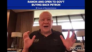 Ramon Ang on possibility of selling Petron back to government