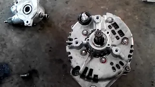 OPEL MERIVA 1.7CDTI HOW TO REPLACE ALTERNATOR