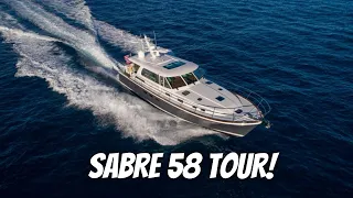 2023 Sabre 58 Salon Express Tour | Boating Journey