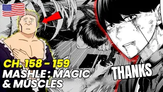 Unexpected turn of events! A legendary hero returns!🤣 | Mashle Chapter 158 to 159 Manga Recap