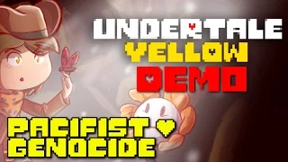 Undertale Yellow Demo - PACIFIST + GENOCIDE ROUTE / ENDING, Manly Let's Play