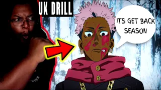 Itadori Yuji Rap - Sukuna and Mahito Diss (Jujutsu Kaisen UK Drill) (Prod by A Class) DB Reaction