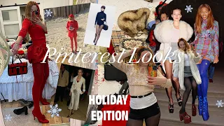 Recreating my fav Pinterest looks atm with my closet Ep 3. | HOLIDAY EDITION !!!!!!!!!
