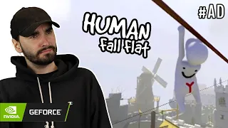 Human Fall Flat w/ Harry & Ben #GeForceNOW #AD - 22/10/21