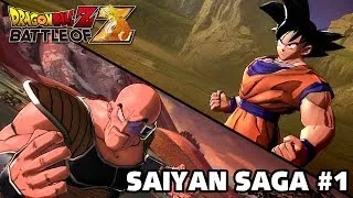 Dragon Ball Z Battle of Z - Saiyan Saga Walkthrough PART 1 TRUE-HD QUALITY