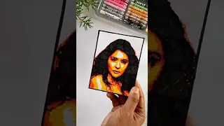 Anushka Sharma Drawing ll mini portrait ll Happy Birthday ll reels ll instareels ll status