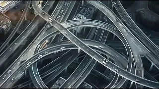 Incredible Modern technology   The most complex roads are built