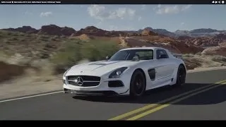 AMG Sound ★ Mercedes 2013 SLS AMG Black Series HD Road Trailer