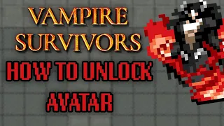 How To Unlock Secret Character Avatar Infernas - Vampire Survivors