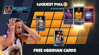 Luckiest New OBSIDIAN/PEARL CARD Pull From TOURNEY AND H2H! Nba 2k Mobile Broken ...