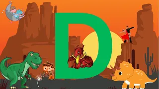 ABC Alphabet Adventures with Rhymes | Explore the Letter D | Learn New Words Vocabulary